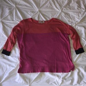 Pink & Coral Loft Sweater